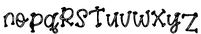 Roadhouse Font LOWERCASE