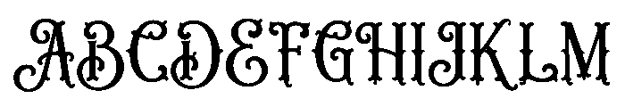 Roadix Font UPPERCASE
