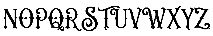 Roadix Font UPPERCASE