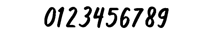 Roadside Script Font OTHER CHARS