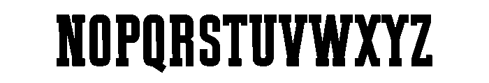Roadside Font LOWERCASE