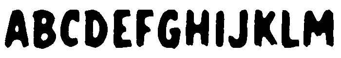 Roadster Customs Sans 01 Regular Font UPPERCASE
