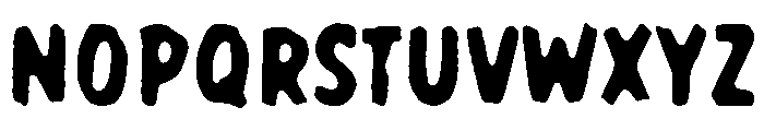 Roadster Customs Sans 01 Regular Font UPPERCASE