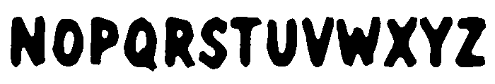 Roadster Customs Sans 01 Regular Font LOWERCASE