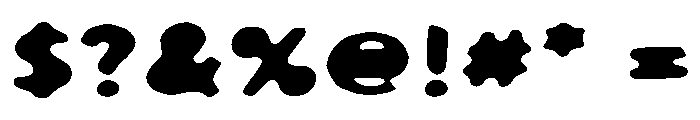 Roadster Customs Sans 02 Regular Font OTHER CHARS