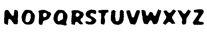 Roadster Customs Sans 02 Regular Font UPPERCASE