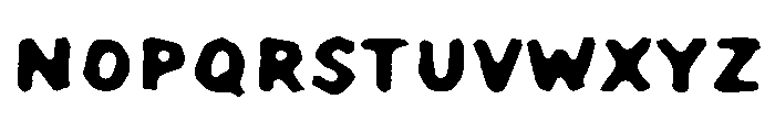 Roadster Customs Sans 02 Regular Font LOWERCASE