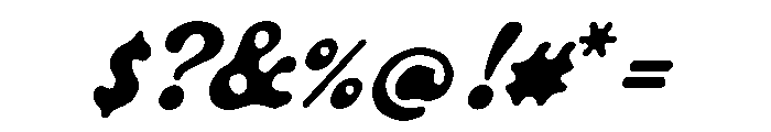Roadster Customs Script Regular Font OTHER CHARS
