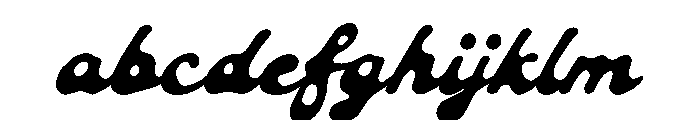 Roadster Customs Script Regular FONT