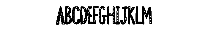 Roadtrip Stitch By Sque Regular Font UPPERCASE