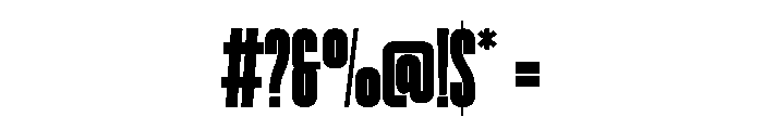 Roamer Regular Font OTHER CHARS