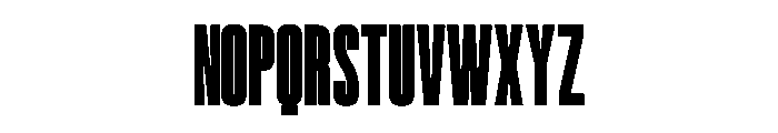 Roamer Regular Font UPPERCASE