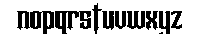 Roar King Font UPPERCASE