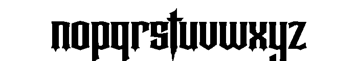 Roar King Font LOWERCASE