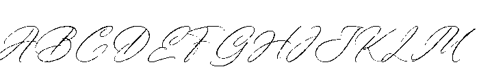 Roast Ritual Italic Font UPPERCASE