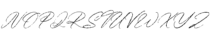 Roast Ritual Italic Font UPPERCASE