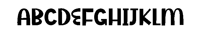 Roasted Coffee Font UPPERCASE