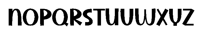 Roasted Coffee Font UPPERCASE