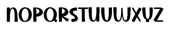 Roasted Coffee Font LOWERCASE