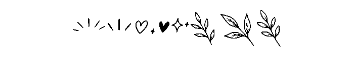 Roastery Handmade Doodles Font OTHER CHARS