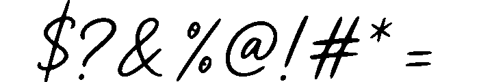 Roastery Handmade Regular Font OTHER CHARS