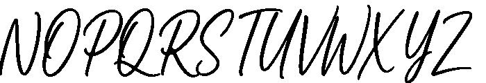 Roastery Handmade Regular Font UPPERCASE