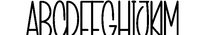 Roastry Font UPPERCASE