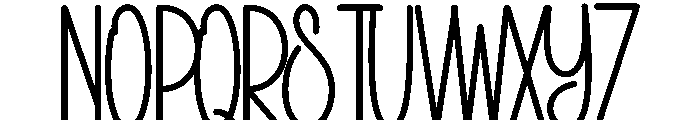 Roastry Font UPPERCASE