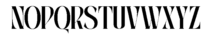 Roave Regular Font UPPERCASE