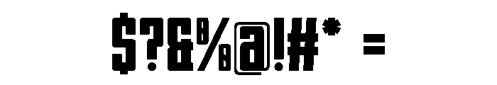 Robang Regular Font OTHER CHARS