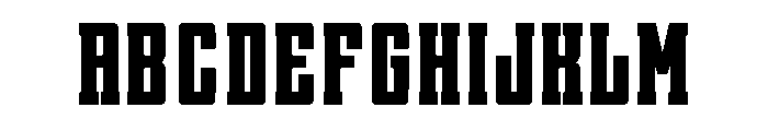 Robang Regular Font UPPERCASE