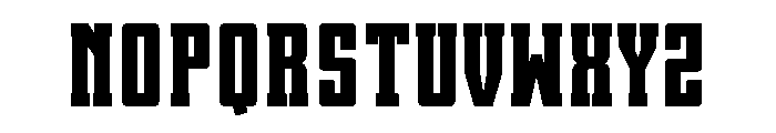 Robang Regular Font LOWERCASE