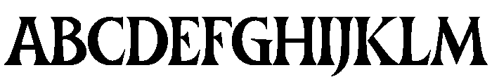 Robbery Font UPPERCASE