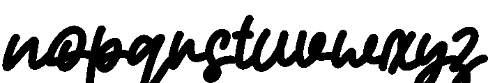 Robbin Font LOWERCASE