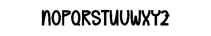 Robbot Font UPPERCASE