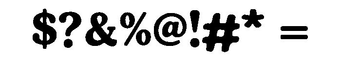 Robecto Font OTHER CHARS