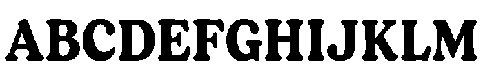 Robecto Font UPPERCASE