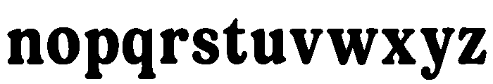 Robecto Font LOWERCASE