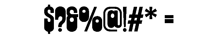 Robelous-Bold Font OTHER CHARS