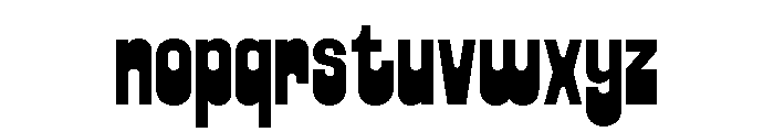 Robelous-Bold Font LOWERCASE