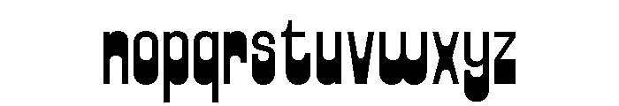 Robelous-Regular Font LOWERCASE