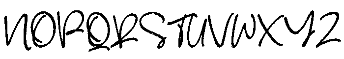 Robertto Lawshon Font UPPERCASE