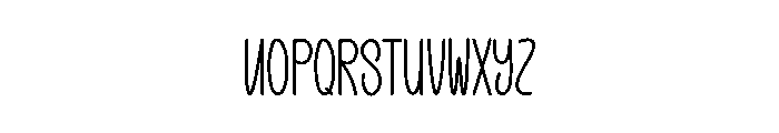 Robinsan Font UPPERCASE