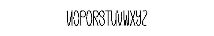 Robinsan Font LOWERCASE