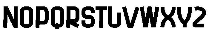 Roblox Font LOWERCASE
