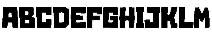 RoboRiot Font UPPERCASE