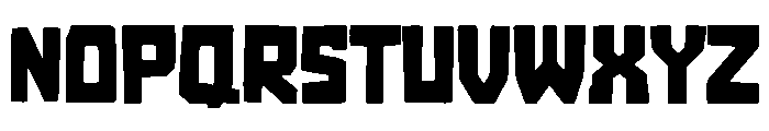 RoboRiot Font UPPERCASE