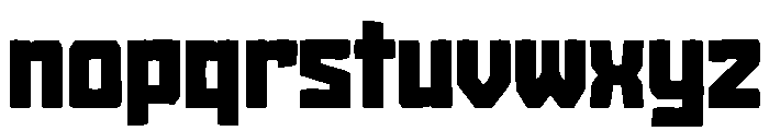 RoboRiot Font LOWERCASE