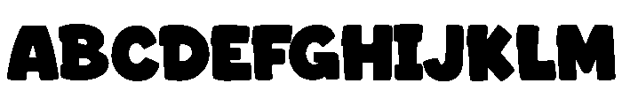 Robobo Font UPPERCASE