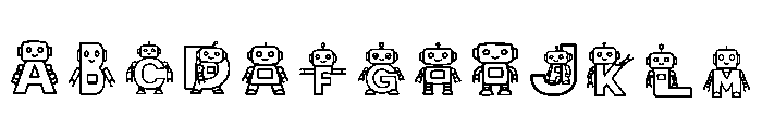 Robocaps Regular FONT